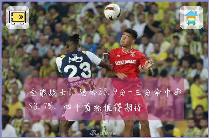 全能战士！场均25.9分+三分命中率53.7%，四个首轮值得期待
